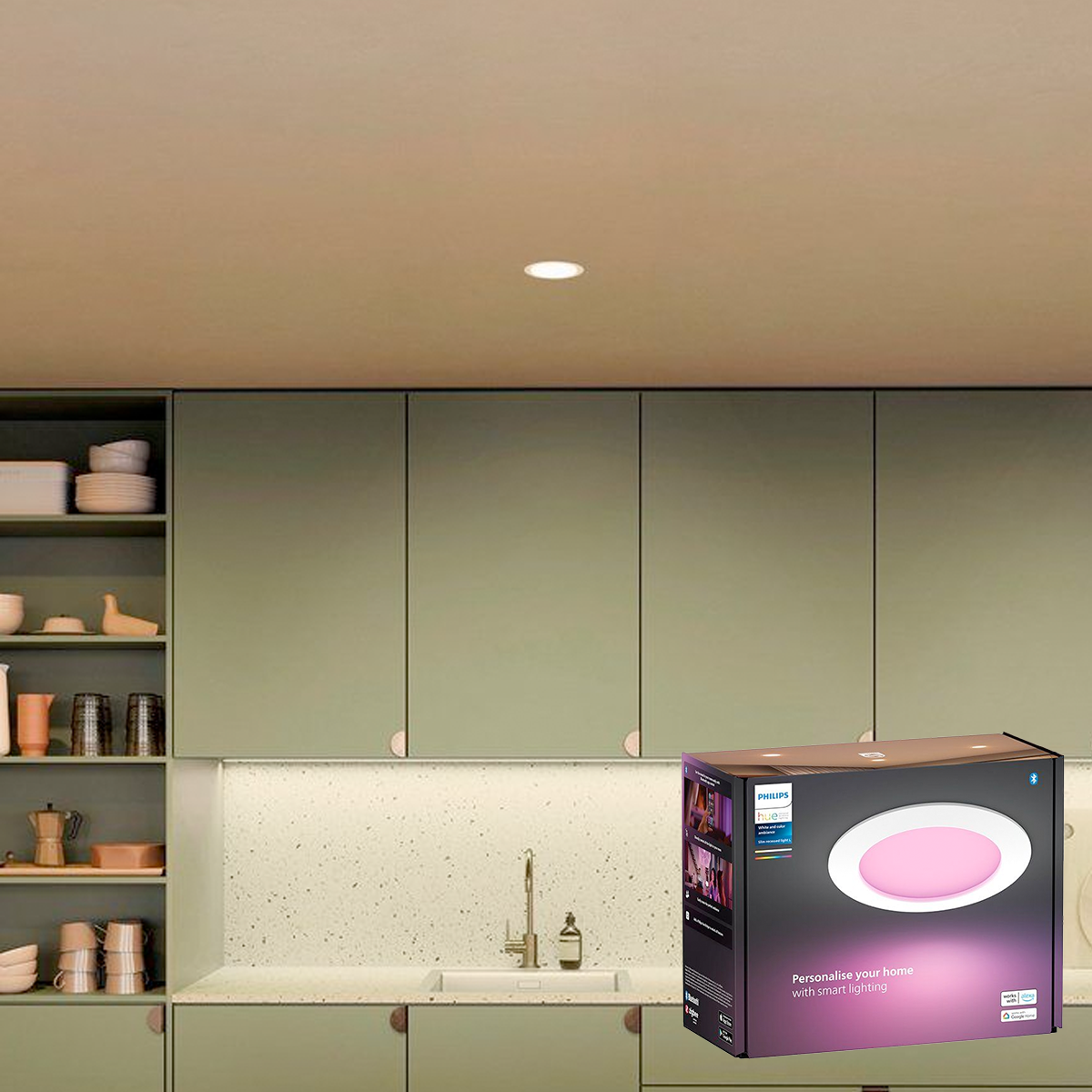 Phillips Hue Indbygningspot - Billede 1